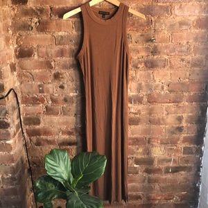 Banana Republic ribbed racetrack dress SMALL